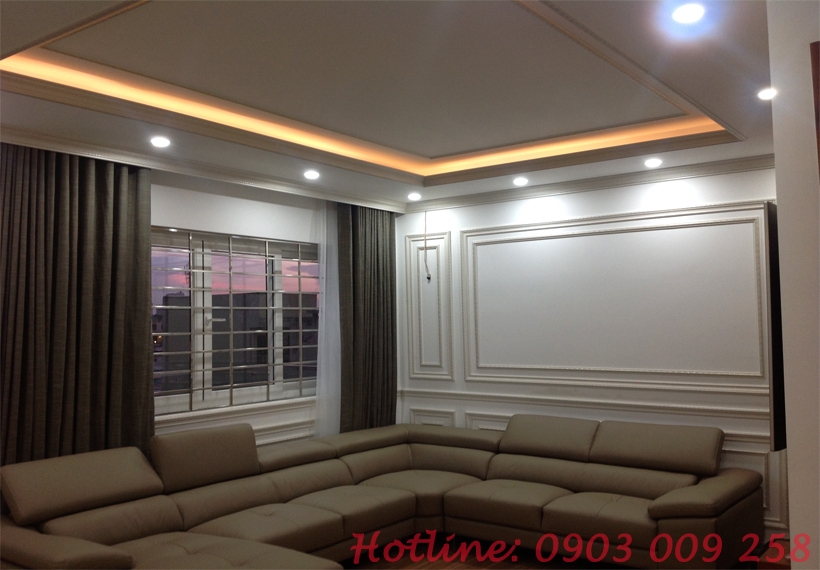 Thi Công Phào Chỉ Trần Nhà Đẹp Hàn Quốc Công Trình Anh Chánh Q3